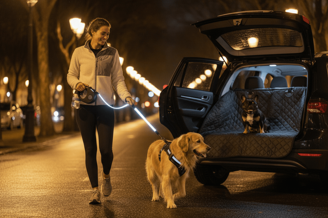 Accessoires indispensables pour sortir avec votre chien : laisse, housse de siège, toilettage et plus - Mimidol