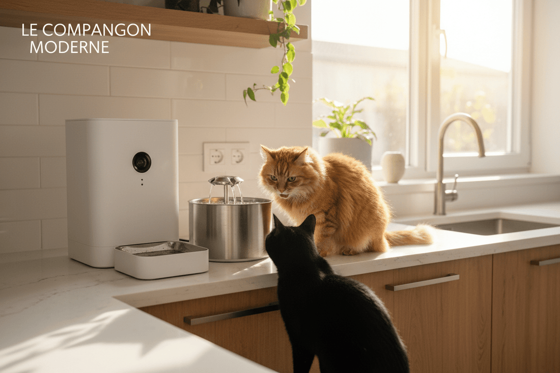 Distributeur automatique, fontaine à eau : comment bien nourrir et hydrater votre animal ? - Mimidol