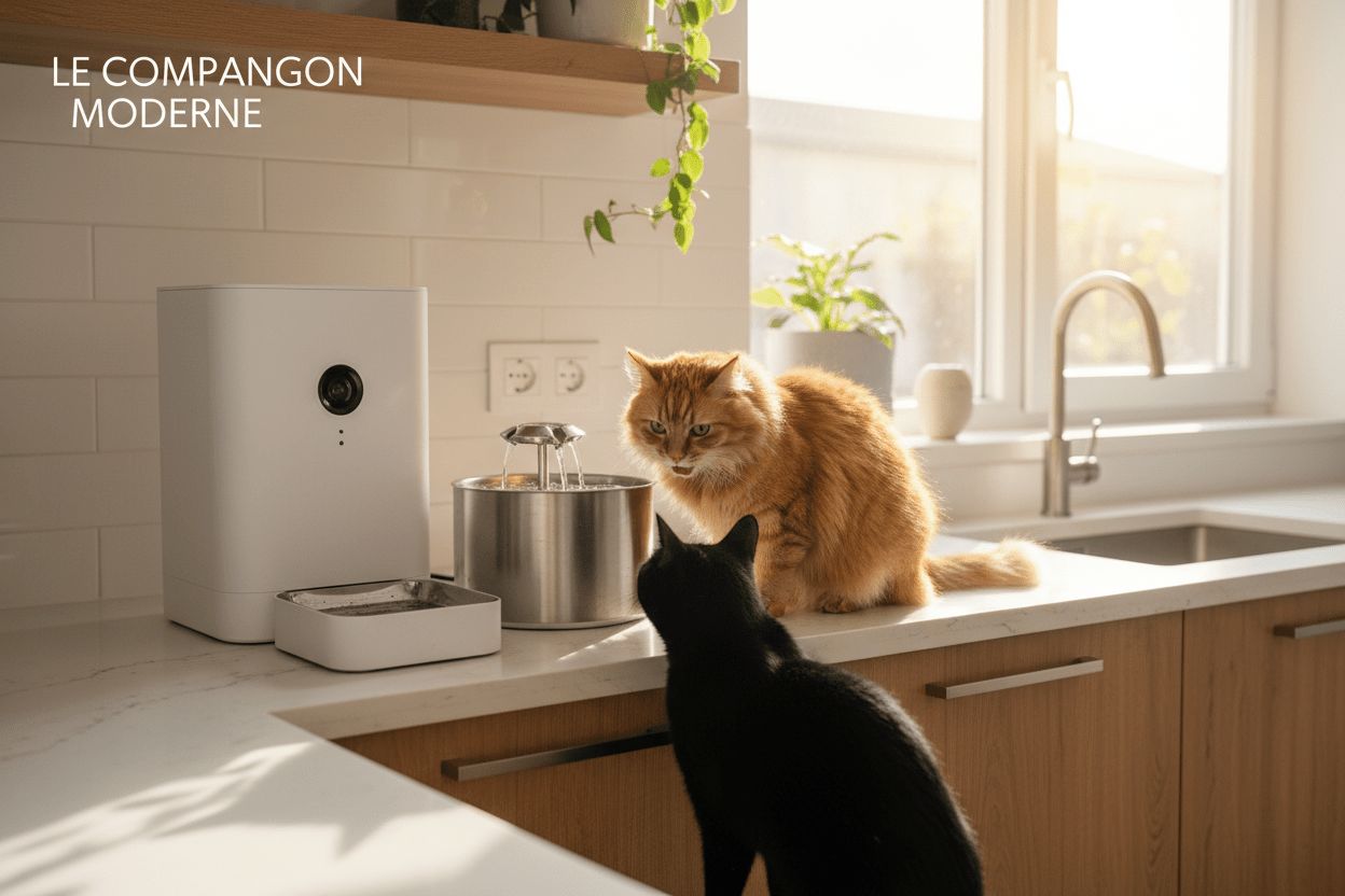 Distributeur automatique, fontaine à eau : comment bien nourrir et hydrater votre animal ? - Mimidol