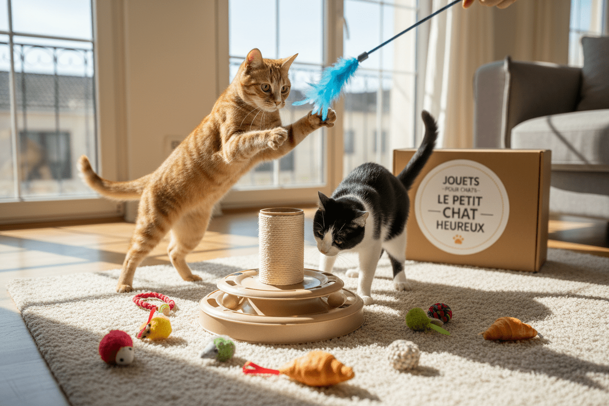 Jouets pour chats : comment stimuler l'instinct de votre félin au quotidien ? - Mimidol