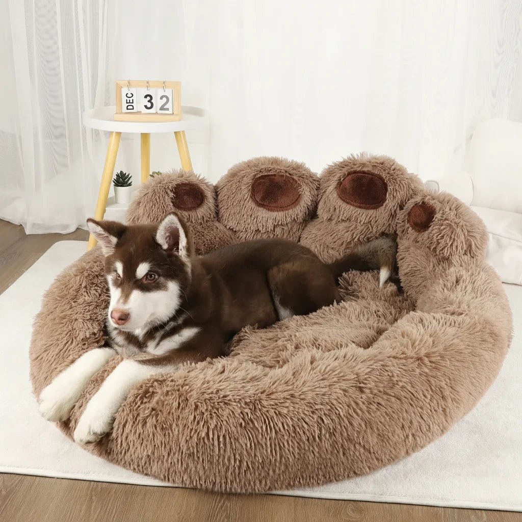 Lit Douillet pour Animaux - Confort et Style | Cocon d'hiver - Mimidol
