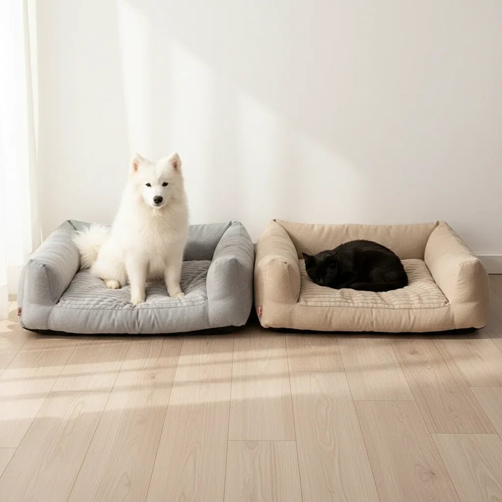 Lit HOOPET Douillet pour Chiens et Chats | Lavable - Mimidol