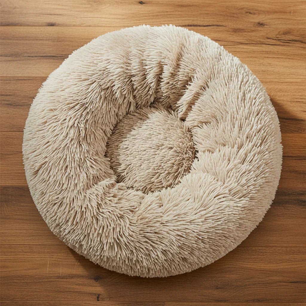 Lit Rond Super Doux pour Animaux - Confort Ultime pour Votre Compagnon - Mimidol