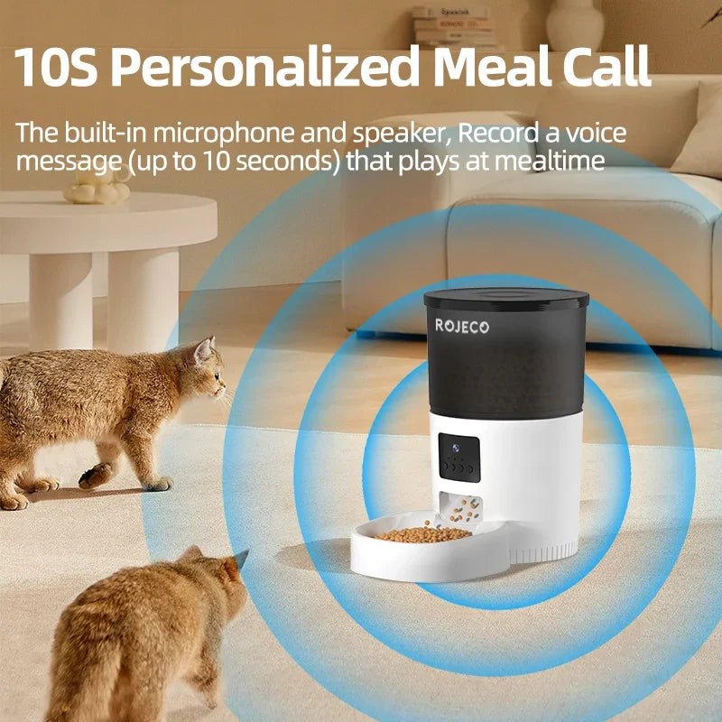 ROJECO Distributeur Automatique| Nourrissez vos animaux à distance! - Mimidol