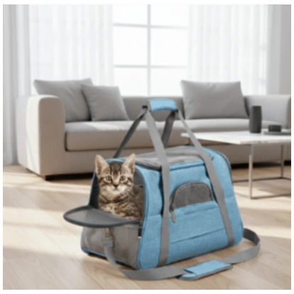 Transporteur Douillet pour Chats - Voyagez avec style et confort! - Mimidol