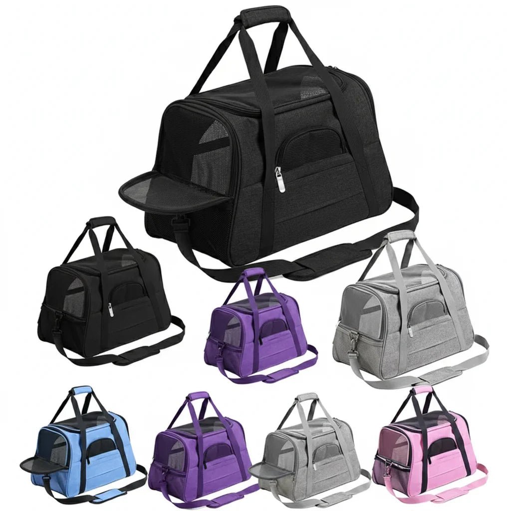 Transporteur Douillet pour Chats - Voyagez avec style et confort! - Mimidol